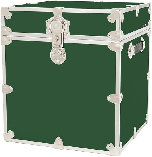 Rhino Classic Cube Trunk, College Dorm Footlocker & Home Storage End Table