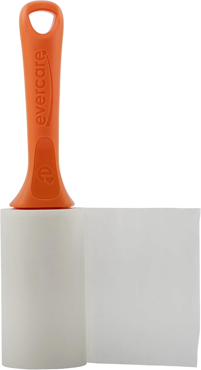 Evercare Lint Roller, Scented 40 Sheets, Two-Pack, Orange