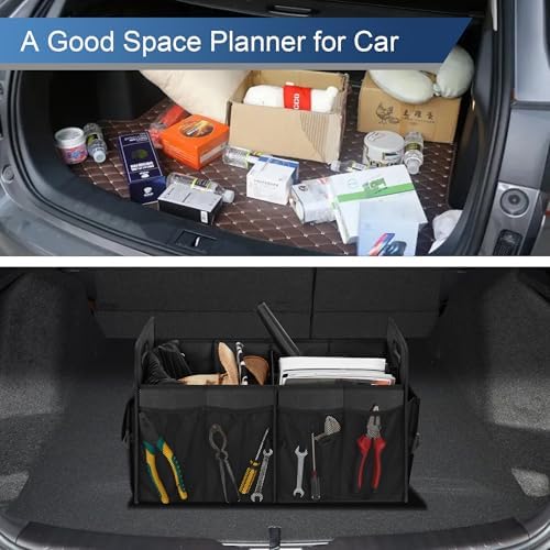 Large Collapsible Trunk Organizer - Car Organizer for Suv/Jeep,72L