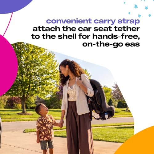 Kids ShadeVenture 2-in-1 Convertible Car Seat, Black Mondo