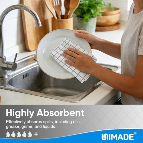 Microfiber Cleaning Cloths, 100 Sheets Kitchen Towels & Dish Cloths