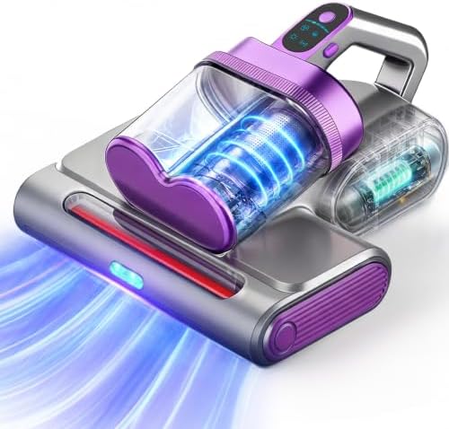 Cordless Mattress Vacuum Cleaner Uv Sanitizing For Couch 18kpa Gift For Mom