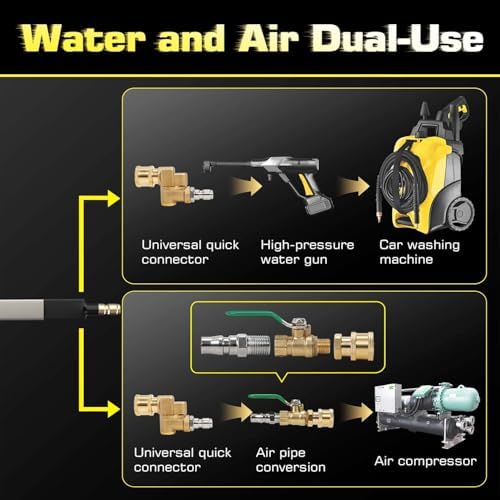 40" & 24" Upgraded Radiator Cleaning Wand Set(2PCS)