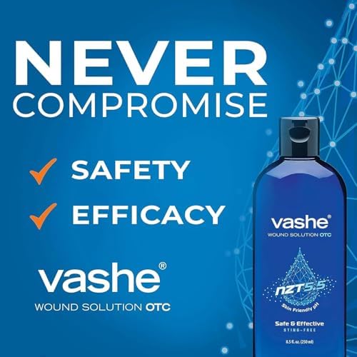 Wound Solution OTC | Pure Hypochlorous Acid-Preserved Wound Cleanser | Home Wound Care | Non-Cytotoxic and Skin-Neutral pH | 8.5 Fl Oz