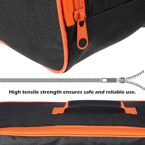 Car Tool Bag Vacuum Cleaner Storage Bag Utility Organizer for Portable Vacuum Cleaner Air Pump Hammer Hand Tools Oxford Cloth Pouch with Handle 16.53 X 5.51 X 4.33 in