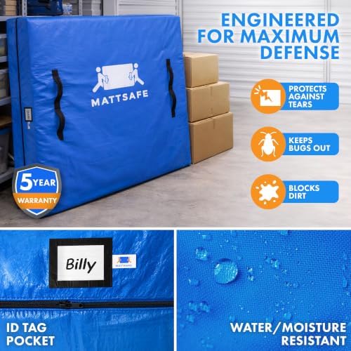 Queen Size Mattress Bags for Moving and Storage, Bed Cover
