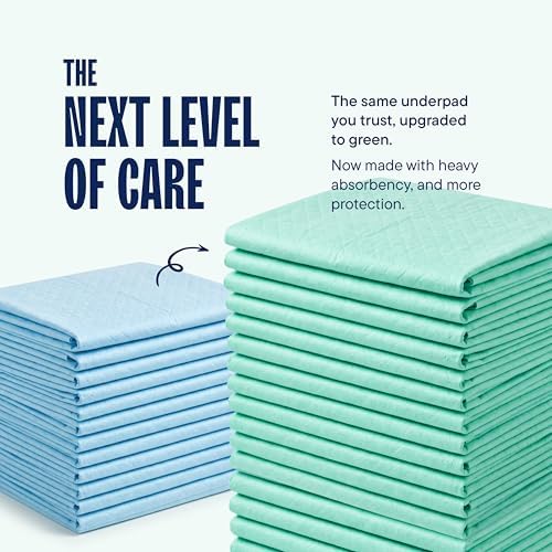 Chucks Pads Disposable [50-Pack] Underpads 23x36 Incontinence Chux Pads Absorbent Fluff Protective Bed Pads, Pee Pads for Babies, Kids, Adults & Elderly | Puppy Pads Large for Training Leak Proof
