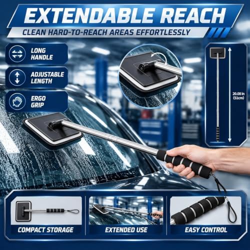 2026New Dual Magnetic Windshield Cleaner for Car
