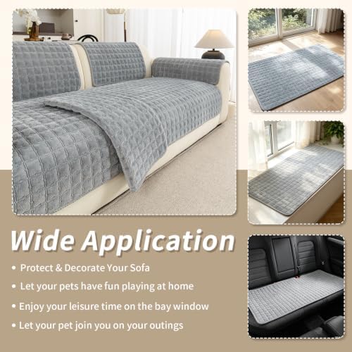 Couch Covers for Sectional Sofa, Sectional Couch Covers for Dogs Pets