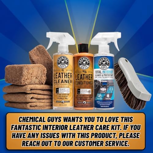 9-Piece Leather Cleaner, Conditioner & Total Interior Kit