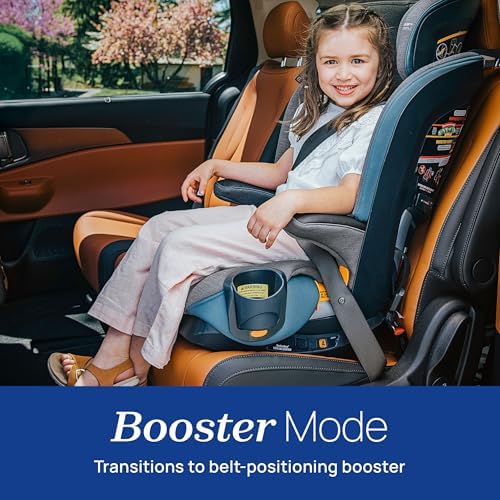 MyFit ClearTex 2-in-1 Harness + High Back Booster Car Seat