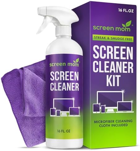 Screen Cleaner Spray 16oz Bottle for TV, Car, Laptop & Computer