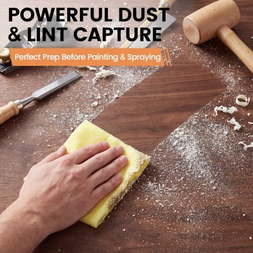 96Pcs Tack Cloth Tack Rags for Removing Dust from Woodworking