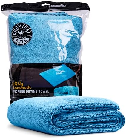 Drying Towel, Woolly Mammoth Large Car Towel, Blue