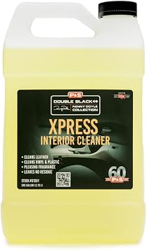 P & S PROFESSIONAL DETAIL PRODUCTS Xpress Interior Cleaner – Safe for Leather, Vinyl, Plastic & More, Removes Dirt, Grea