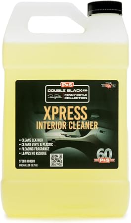 P & S PROFESSIONAL DETAIL PRODUCTS Xpress Interior Cleaner – Safe for Leather, Vinyl, Plastic & More, Removes Dirt, Grea