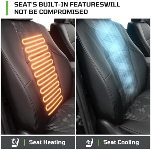 Seat Covers Full Set Fit for 2011-2024 5th Gen Toyota 4Runner, 7 Seats
