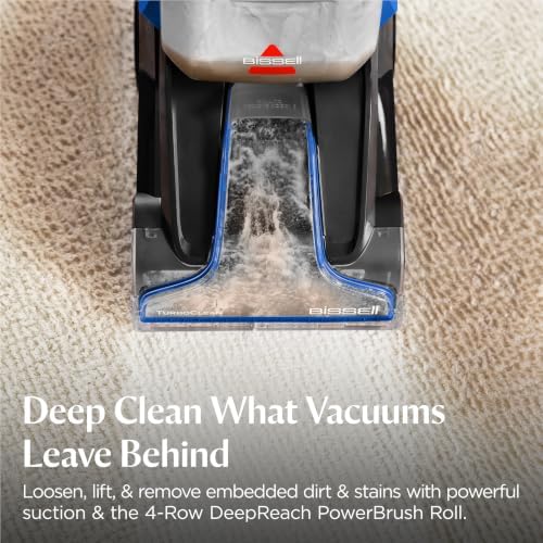 BISSELL TurboClean Upright Carpet Cleaner, OXY Formula, 3952