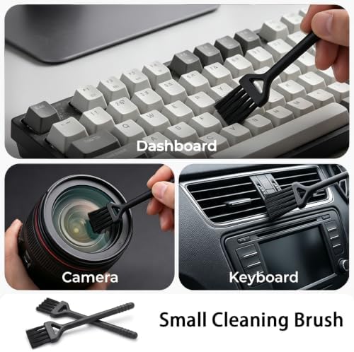 10Pcs Crevice Cleaning Brush Set: Heavy Duty Scrub Brush for Household Use