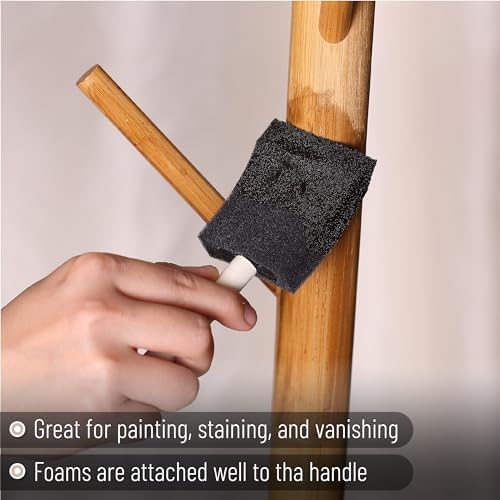 Bates- Paint Roller Kit, 19 pcs, Roller Set with Microfiber Sleeves & Frame