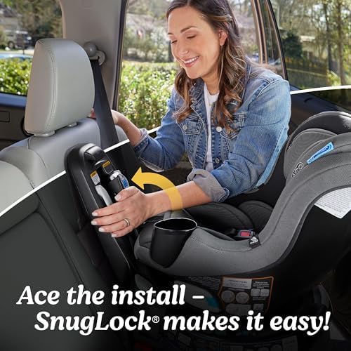 EasyTurn 360 2-in-1 Rotating Convertible Car Seat, Cyran
