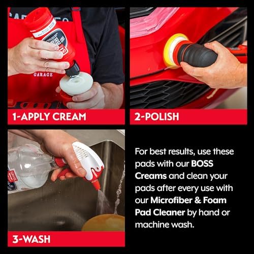 3 in BOSS Pad System Kit for Car Detailing