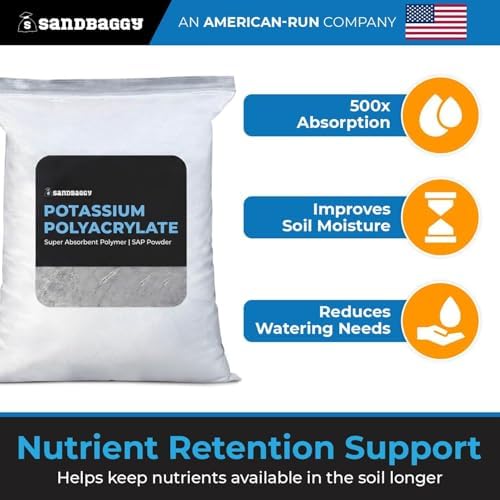 Potassium Polyacrylate Super Absorbent Polymer | SAP Powder - (lb Bag, 1)