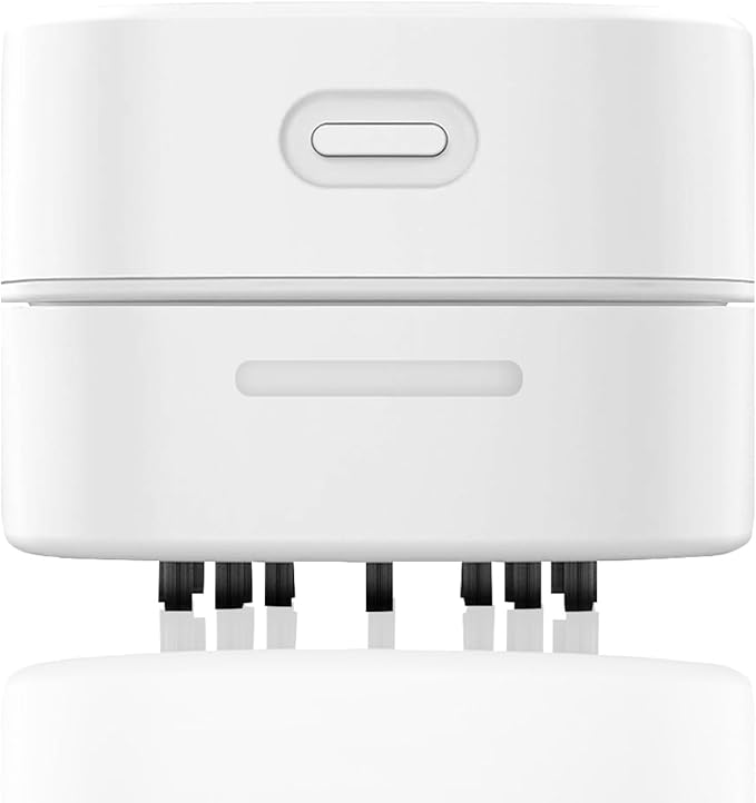 Mini Desktop Vacuum Cleaner, USB Handheld Computer Dust Collector, Portable Vacuum with Auto Power Off Function. for Home, Office, Sewing Machines, Keyboards, Cars