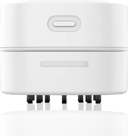 Mini Desktop Vacuum Cleaner, USB Handheld Computer Dust Collector, Portable Vacuum with Auto Power Off Function. for Home, Office, Sewing Machines, Keyboards, Cars
