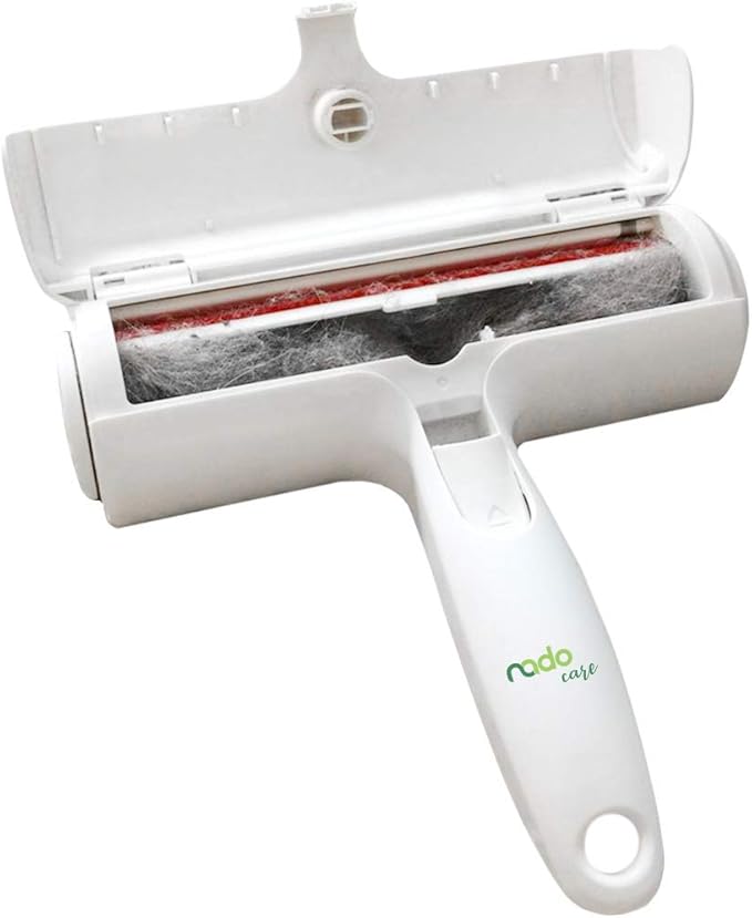 Pet Hair Remover Roller – Reusable & Self-Cleaning, Removes Dog & Cat Fur from Furniture, Carpets & Clothes – No Tape or Batteries Required
