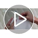 Kitchen Bar Mops, Pack of 12, 16x19 In, 100% Cotton, White