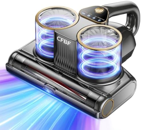 Mattress Bed Vacuum Cleaner with 16Kpa Suction & 253.7nm UV-C Light