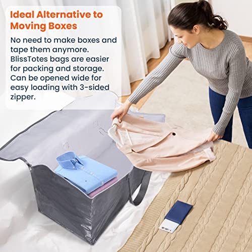 Large Moving Bags, Storage Bags, 93L-6 Pack
