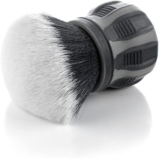 Detail Factory - Curveball XL Synthetic Brush - Ultra Soft Bristles, Comes with Storage Rack, Covers Large Area Inside or Outside Vehicles - Grey