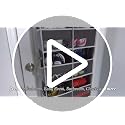 5-Tier Over Door Organizer, 10-Compartment Wide Storage Rack