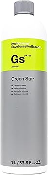 KOCHCHEMIE Green Star - Highly Concentrated Universal Cleaner; NTA, Phosphate, and Solvent Free, Clean Auto Interiors an
