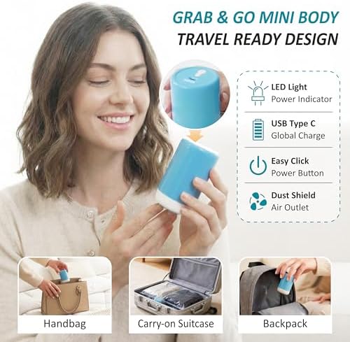 Travel Vacuum Storage Bags with Rechargeable Cordless USB Pump, 26 Combo