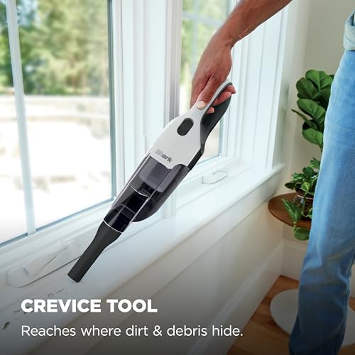 Shark Cyclone PET Handheld Vacuum, Pearl White, AA701