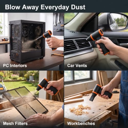 X211 Compressed Air Duster and Mini Vacuum