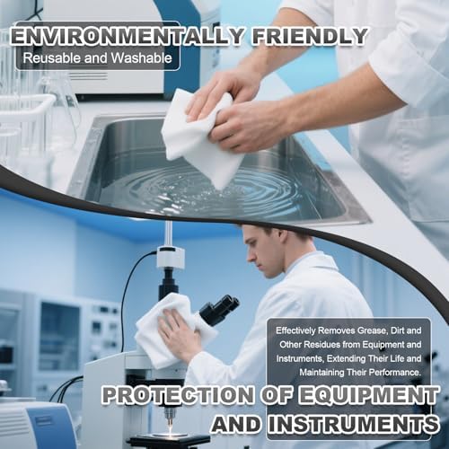 Cleanroom Cloth Wipes 9"x9",140GSM,Bag of 50 Pcs