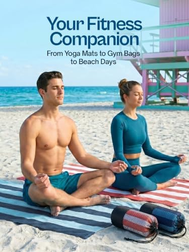 Thin Lightweight Microfiber Beach Towel 4 Pack 32x71 Inch