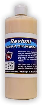 Detail King Revival - Bumper and Trim Restorer - Bumper Dressing - Car Vinyl Cleaner - Plastic Restorer for Cars - 16 oz