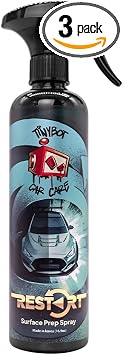 Tinybot Restart - Surface Prep Spray - Adhesive Oil Polish Cleaner Remover -Vinyl Wrap, PPF, Ceramic Coating, Wax Prep -