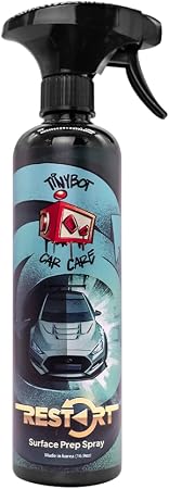 Tinybot Restart - Surface Prep Spray - Adhesive Oil Polish Cleaner Remover - Vinyl Wrap, PPF, Ceramic Coating, Wax Prep 