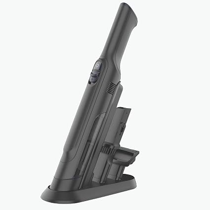 Handheld Vacuum Cordless, Lightweight 1.4lb with Powerful Suction, Charging Dock, Single Touch Empty and Detachable Dust Cup, Portable Mini Car Vac for Home Office and Pet Hair - Cleanova