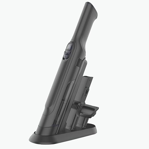 Handheld Vacuum Cordless, Lightweight 1.4lb with Powerful Suction, Charging Dock, Single Touch Empty and Detachable Dust Cup, Portable Mini Car Vac for Home Office and Pet Hair - Cleanova