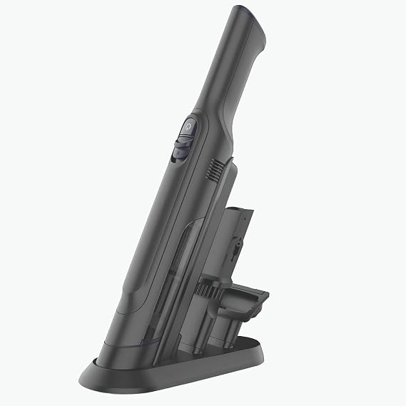 Handheld Vacuum Cordless, Lightweight 1.4lb with Powerful Suction, Charging Dock, Single Touch Empty and Detachable Dust Cup, Portable Mini Car Vac for Home Office and Pet Hair - Cleanova