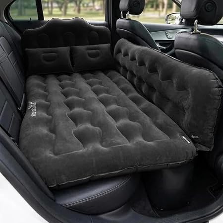 Car Air Mattress Bed - Inflatable Back Seat Air Mattress with Upgraded Wear-Resistant Pongee Bottom, Thick Camping Sleep