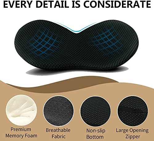 Car Seat Cushion, Comfortable Wedge Seat Cushions for Long Driving
