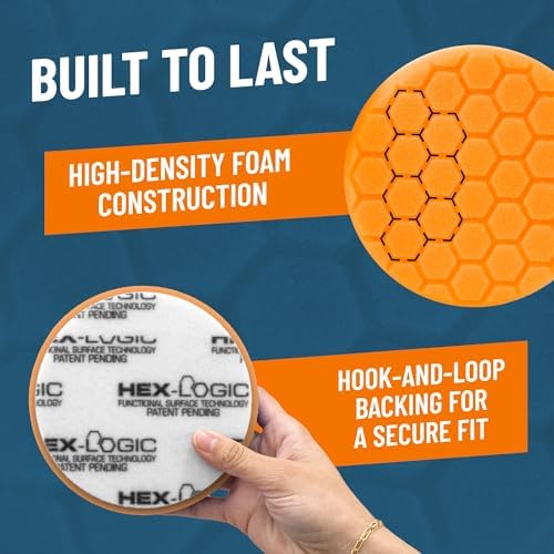 Hex-Logic Quantum Cutting Pad, Orange, 6.5 inch, 2 Pack Set